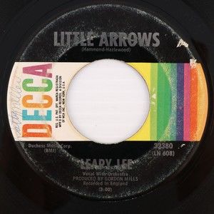 Leapy Lee – Little Arrows / Time Will Tell - 1968 45 rpm 7" Single Record 32380